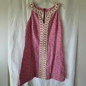 Lilly Pulitzer Lilly All Over Dress Sz 12 $38